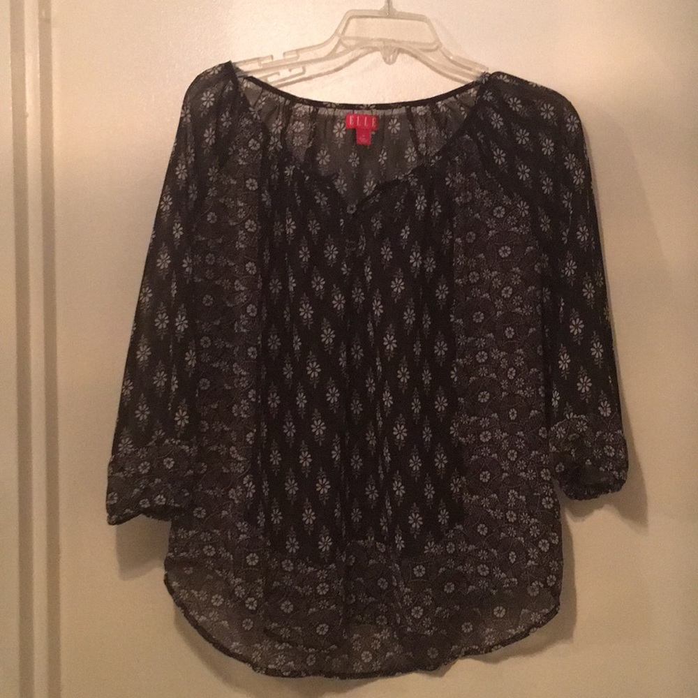Beautiful Sheer ELLE Blouse